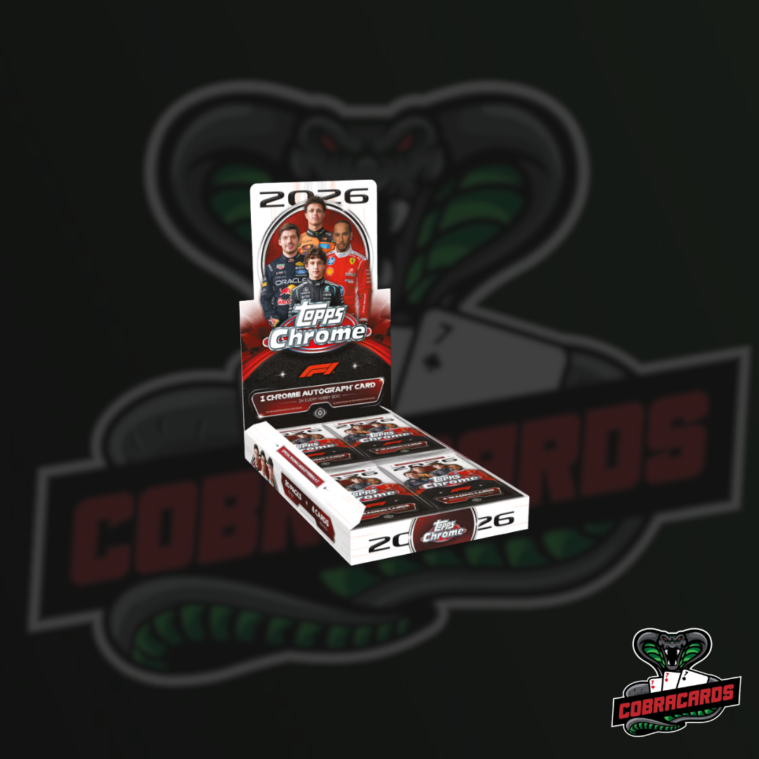 2026 TOPPS Chrome Formula 1 Racing Cards Hobby Box