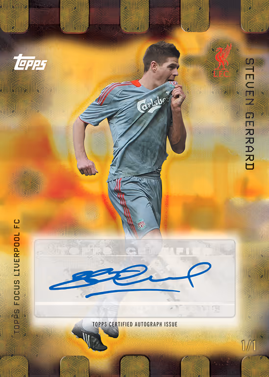 2025-26 TOPPS Focus Liverpool FC Soccer Cards Box