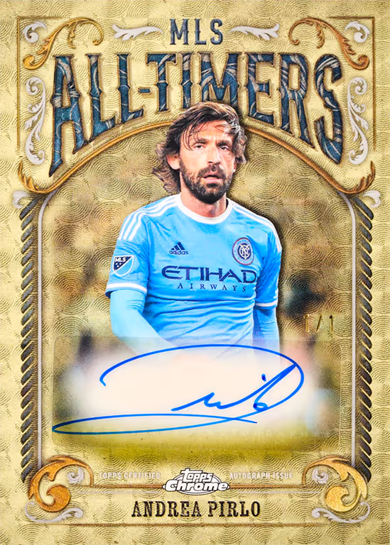 2026 TOPPS Chrome MLS Soccer Cards Mania Box