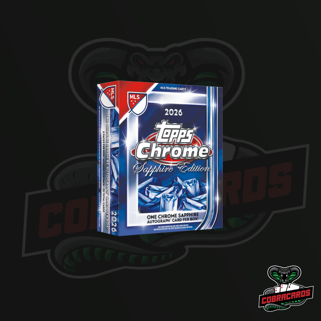 #MLS7 Full Case Break (10 Boxer) 2026 TOPPS Chrome Sapphire Edition MLS Soccer Cards Hobby Box PYP/PYT