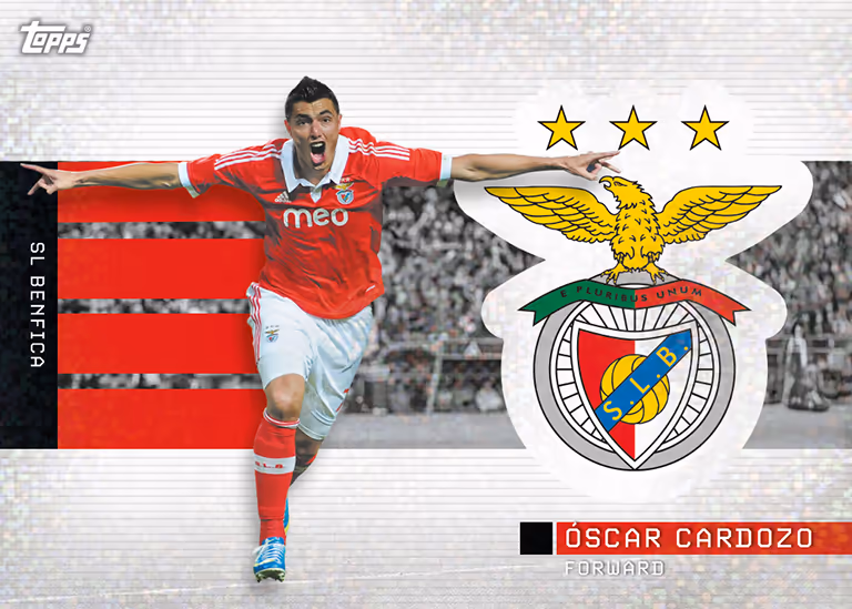 2025-26 TOPPS SL Benfica Team Set Soccer Cards Box