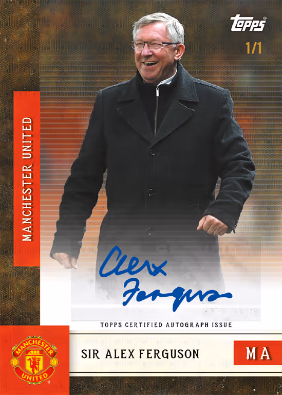 2025-26 TOPPS Manchester United Team Set Soccer Cards Box