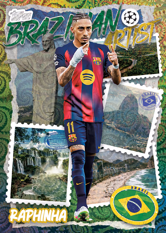 2025-26 TOPPS Carnaval Edition UEFA Club Competitions Soccer Cards Box