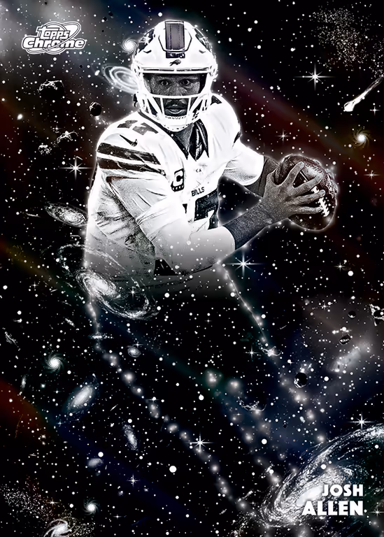 2025 TOPPS Cosmic Chrome NFL Football Cards Hobby Box
