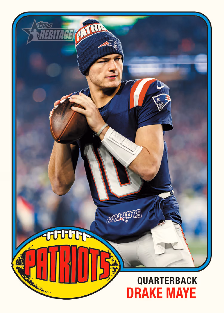 2026 Topps Heritage Football - Value Blaster Box