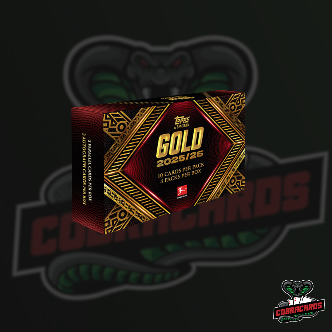 2025-26 TOPPS Gold Bundesliga Soccer Cards Box