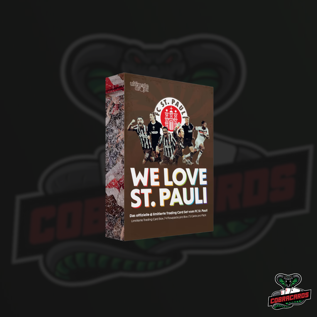 SEALED 2025-26 ULTIMATE DROPZ We love St. Pauli Soccer Cards Box