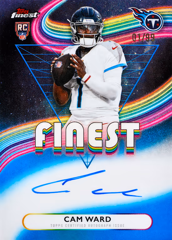 #NFLF1 Mix Break (2xHobby;2x Breaker) 2025 TOPPS Finest NFL Football Cards PYT