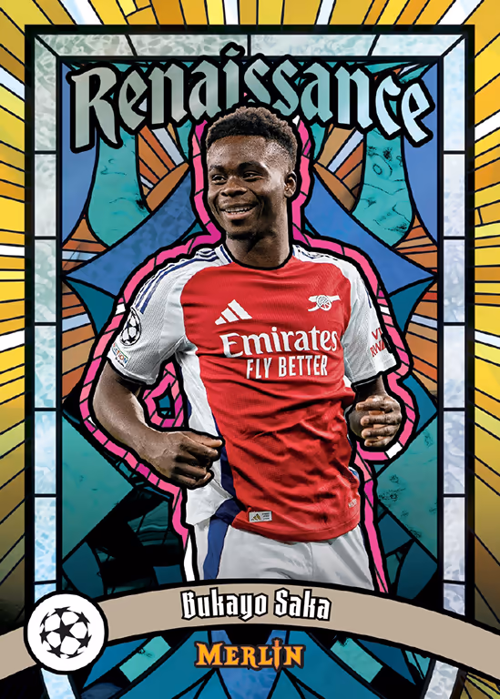 2024-25 TOPPS Merlin UEFA Club Competitions Soccer Cards Hobby Box