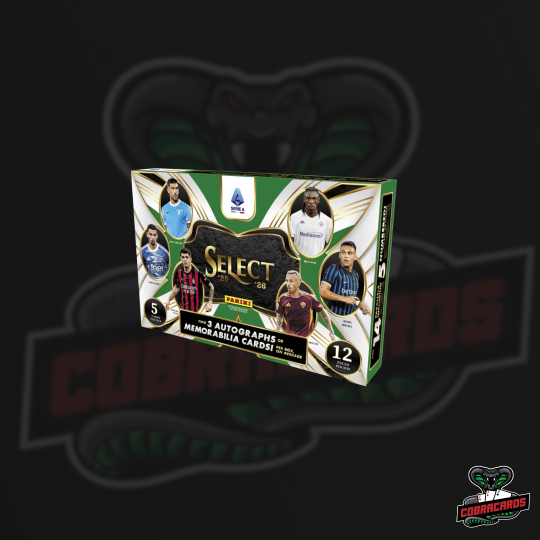 2025-26 Panini Serie A Select Soccer Cards Box