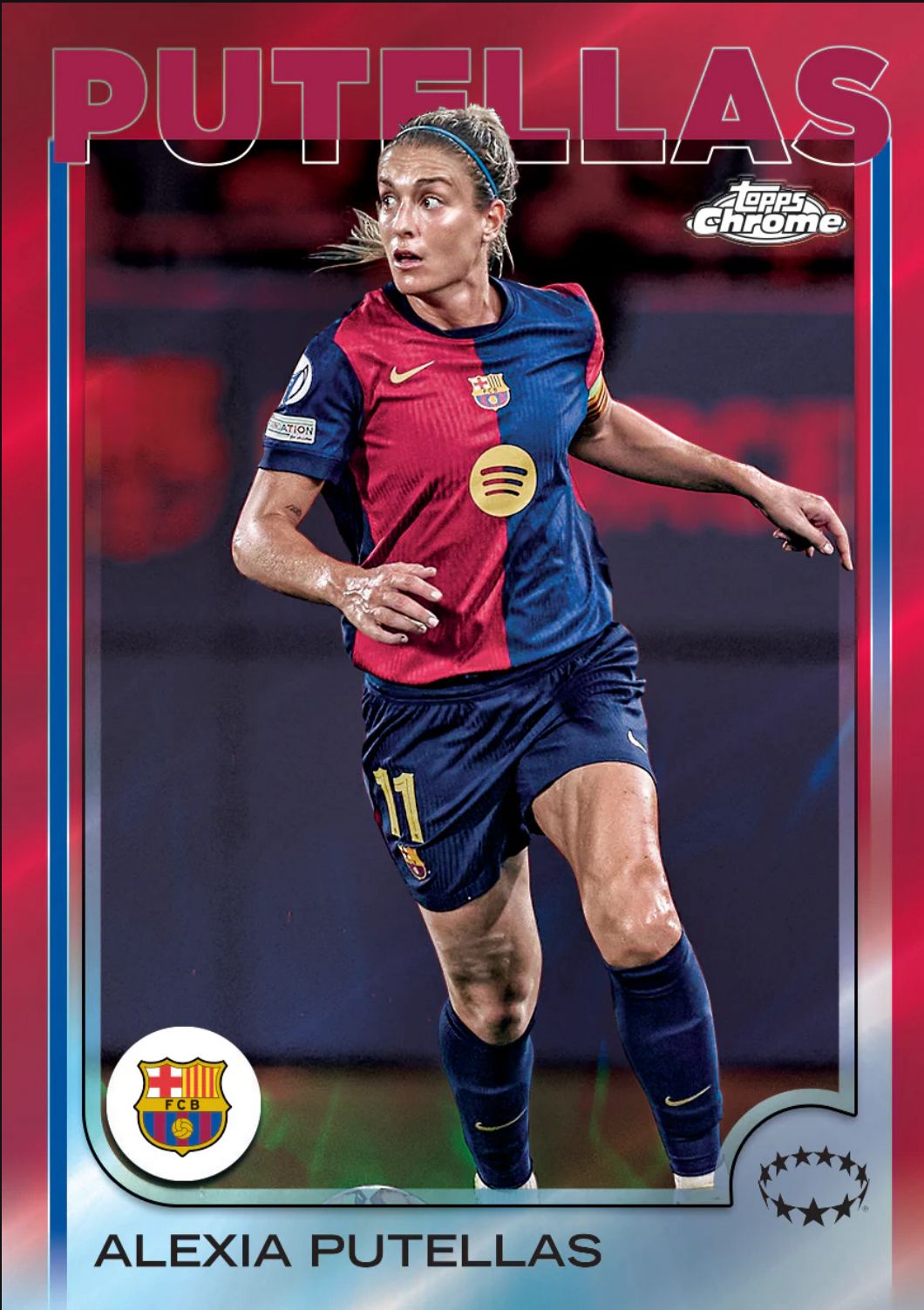 2024-25 Topps Chrome UEFA Women's Champions League - Hobby Box