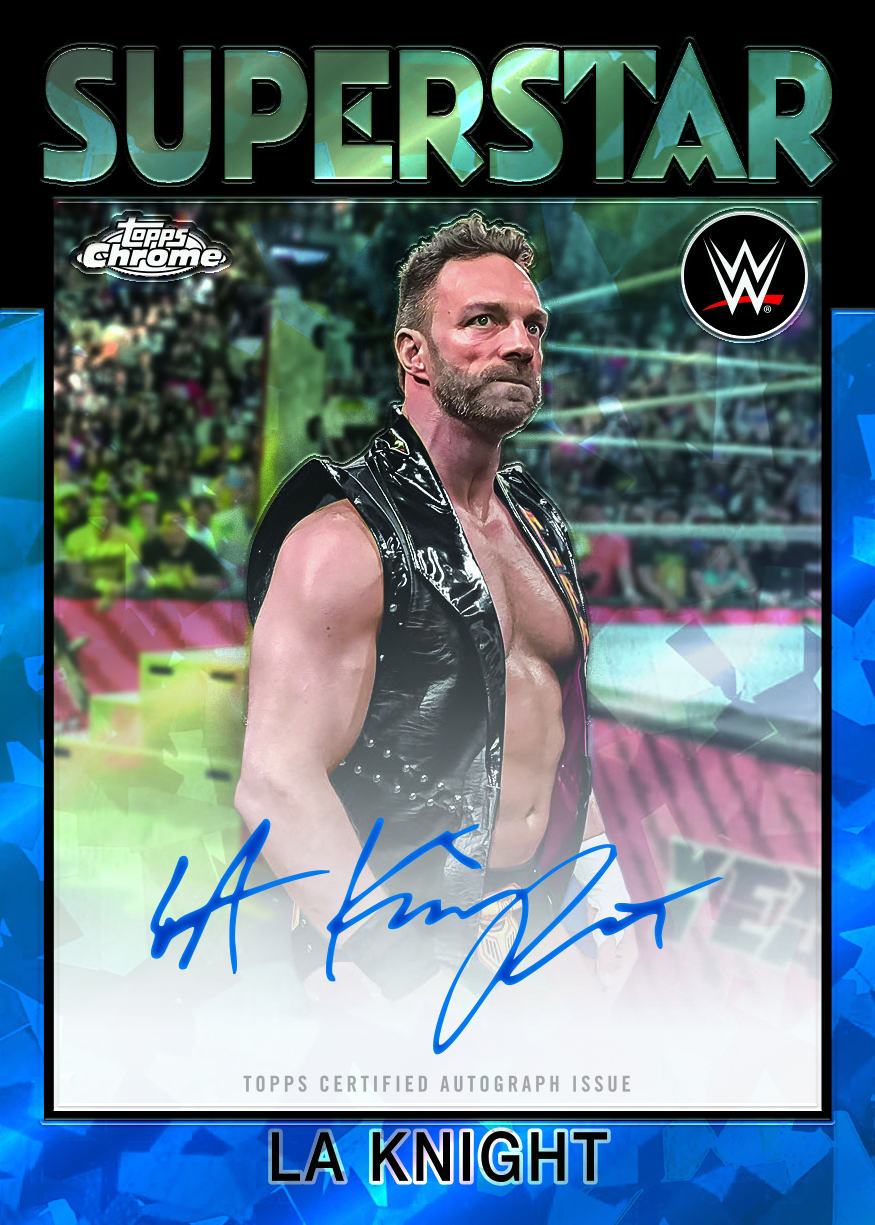 2026 Topps Chrome Sapphire Edition WWE Trading Cards Box