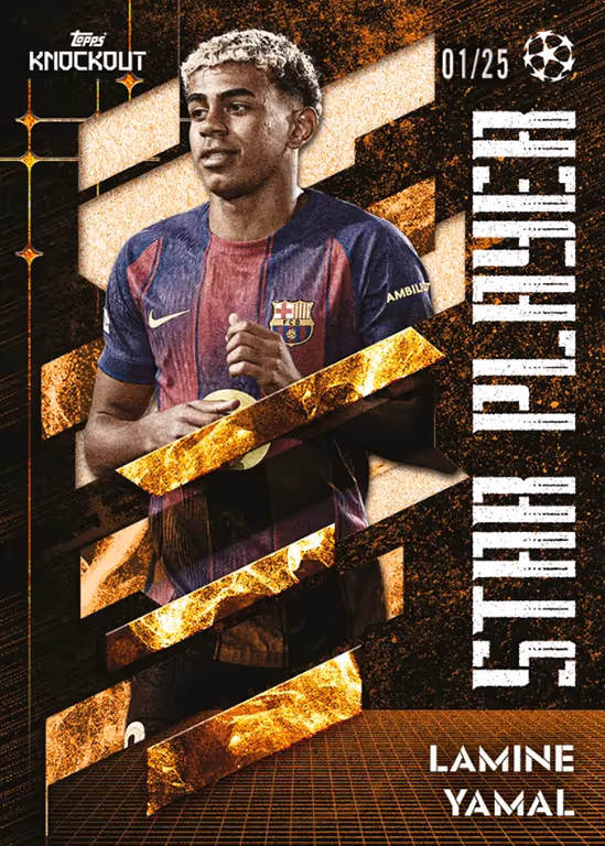 2025-26 TOPPS Knockout UEFA Club Competitions Soccer Cards Box