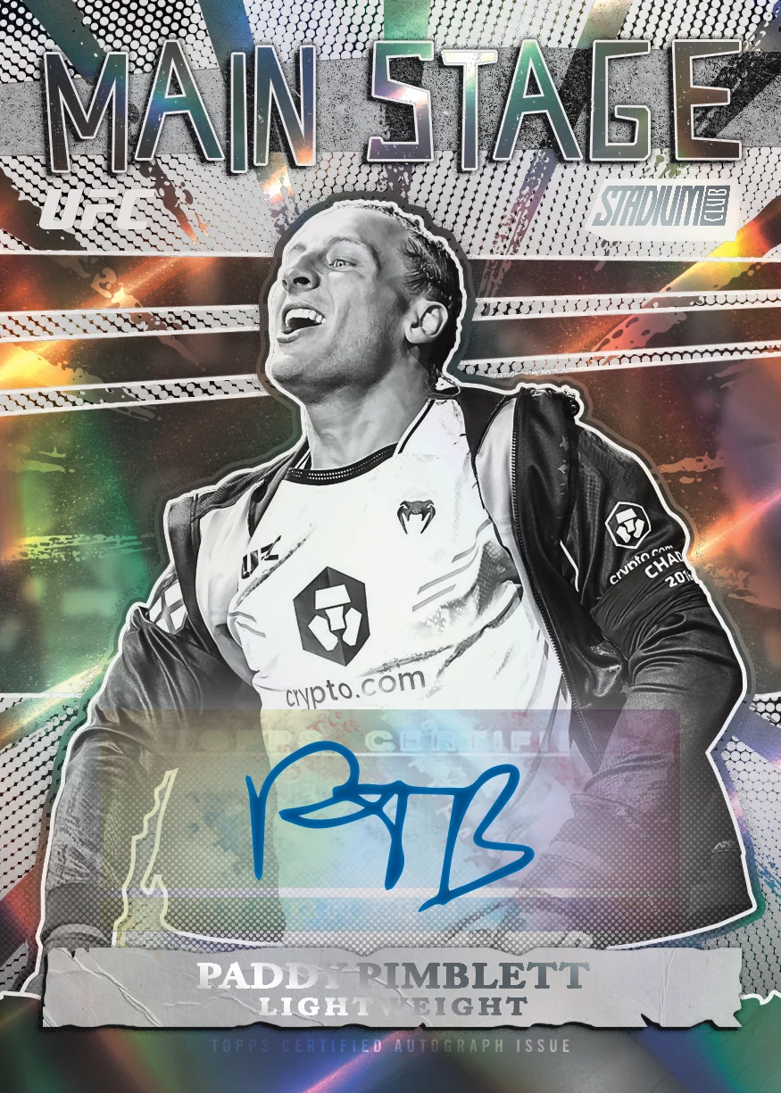 2026 Topps Stadium Club UFC Hobby Box