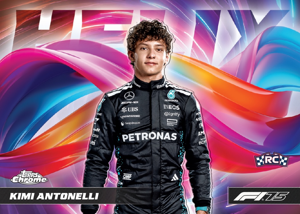 2025 TOPPS CHROME FORMULA 1 HOBBY BOX