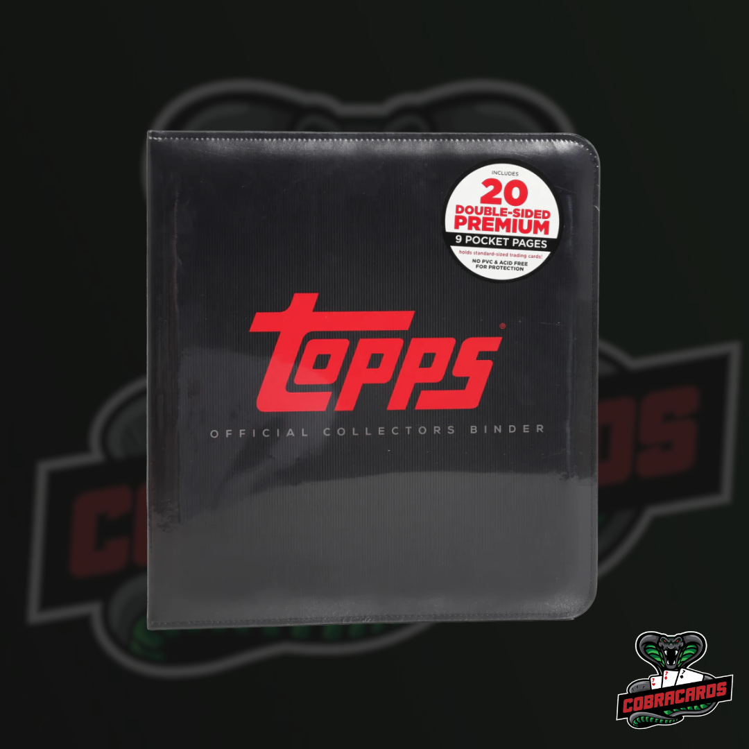 Fanatics Collectibles Topps Official Binder Schwarz