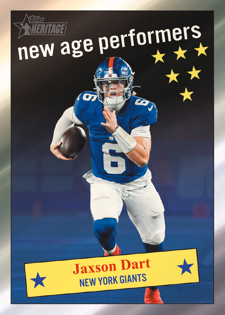 2026 Topps Heritage Football - Value Blaster Box