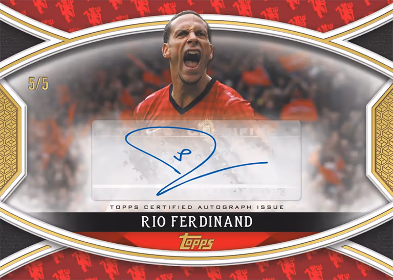 2025-26 TOPPS Palatial Manchester United Soccer Cards Box