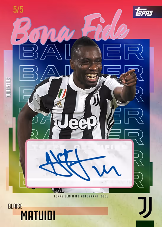 #JUVE3 Full Case (20 Box) 2025-26 TOPPS Juventus Team Set Soccer Cards Box PYP