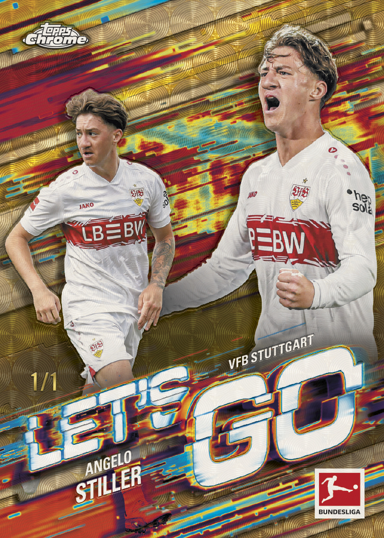 2025-26 TOPPS Chrome Bundesliga Soccer Cards Value Box