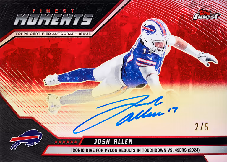 #NFLF1 Mix Break (2xHobby;2x Breaker) 2025 TOPPS Finest NFL Football Cards PYT