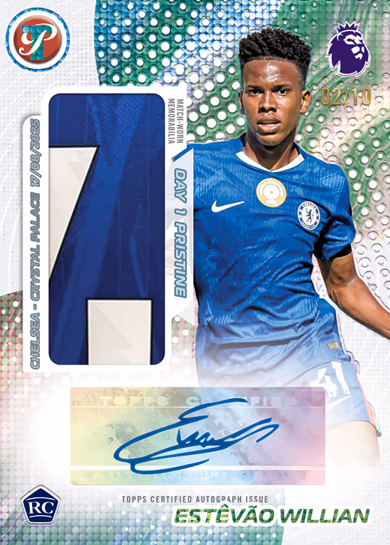 #PP8 Full Case Break (6 Box) 2025-26 TOPPS Pristine Premier League Soccer Cards Hobby Box PYT/PYP