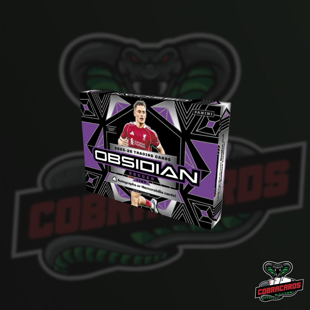 2025-26 PANINI Obsidian Soccer Cards Hobby Box