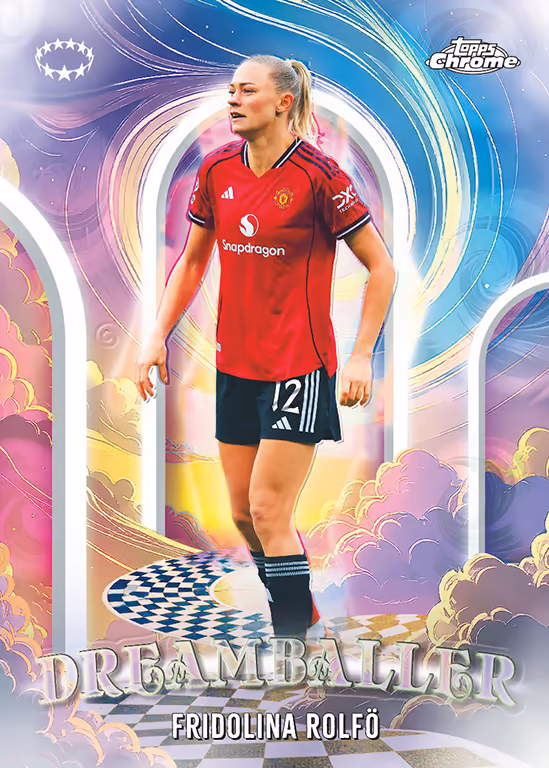 2025-26 TOPPS Chrome UEFA Women's Champions League Soccer Cards Hobby Box