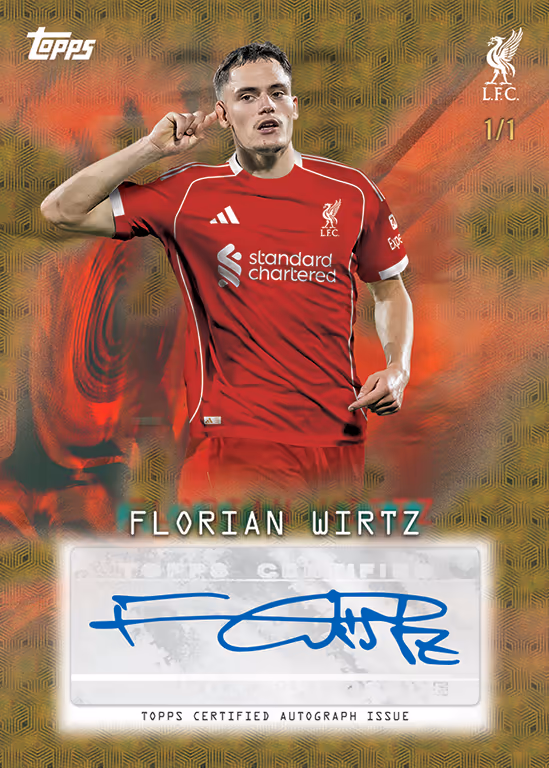 2025-26 TOPPS Focus Liverpool FC Soccer Cards Box