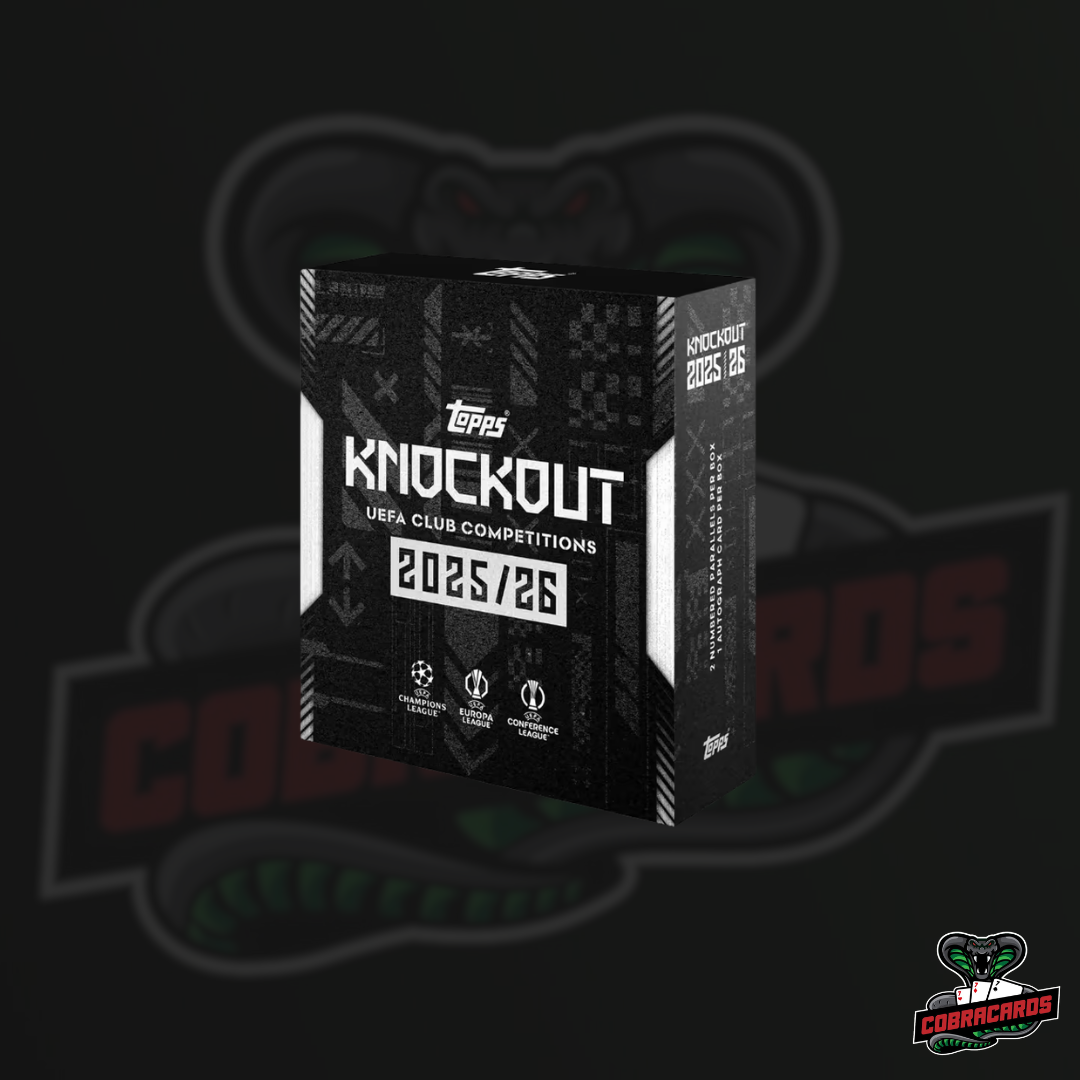 2025-26 TOPPS Knockout UEFA Club Competitions Soccer Cards Box