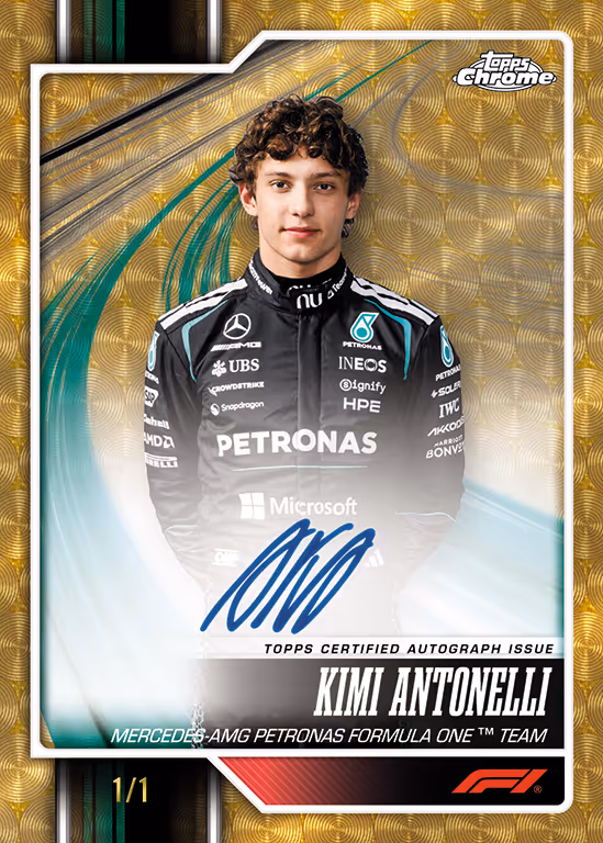 2026 TOPPS Chrome Formula 1 Racing Cards Hobby Box