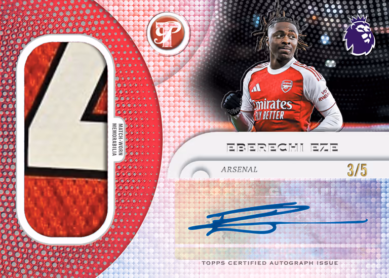 #PP8 Full Case Break (6 Box) 2025-26 TOPPS Pristine Premier League Soccer Cards Hobby Box PYT/PYP