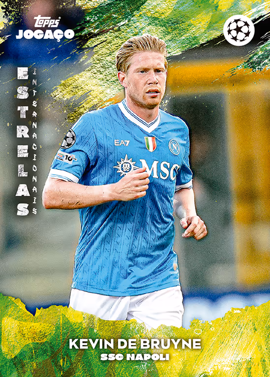 2025-26 TOPPS Jogaço UEFA Club Competitions Soccer Cards Box