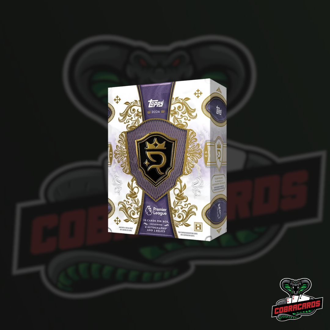 #PLR2 Full Case Break (4 Boxer) 2025-26 TOPPS Royalty Premier League Soccer Cards Hobby Box PYT/PYP