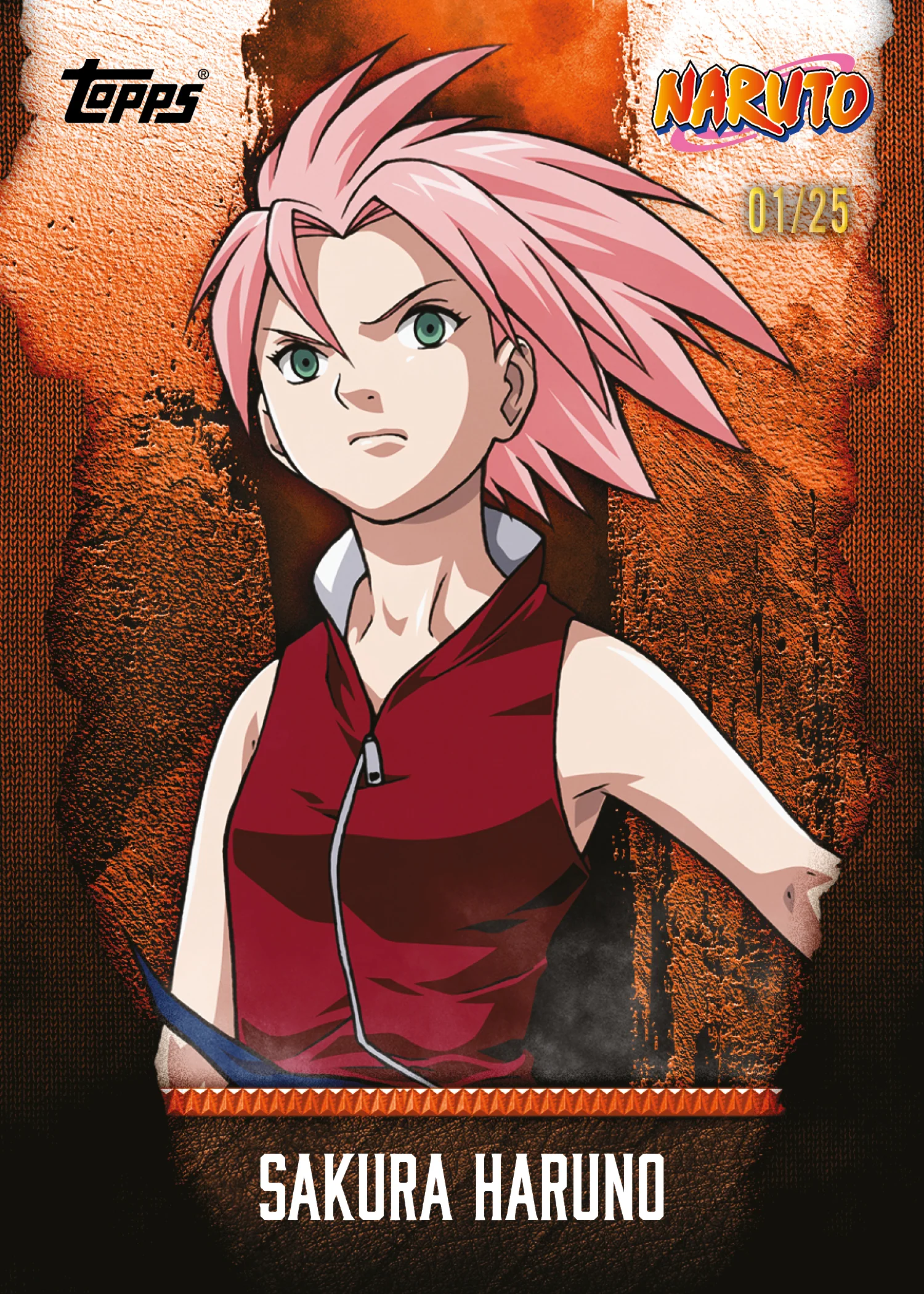 2025 Topps Naruto Nindo collection