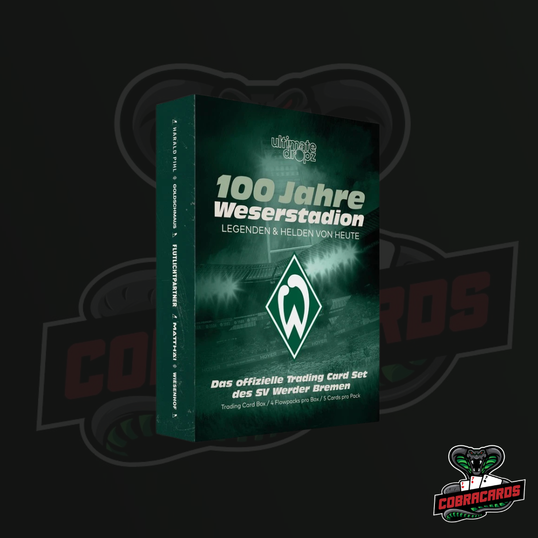 2026 Ultimate Dropz SV Werder Bremen Sammelkarten 100 Jahre Weserstadion