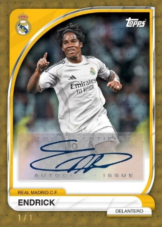 2025/26 Topps Real Madrid Collector Tin