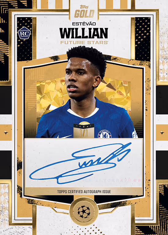 2025-26 TOPPS Gold UCC Soccer Cards Box