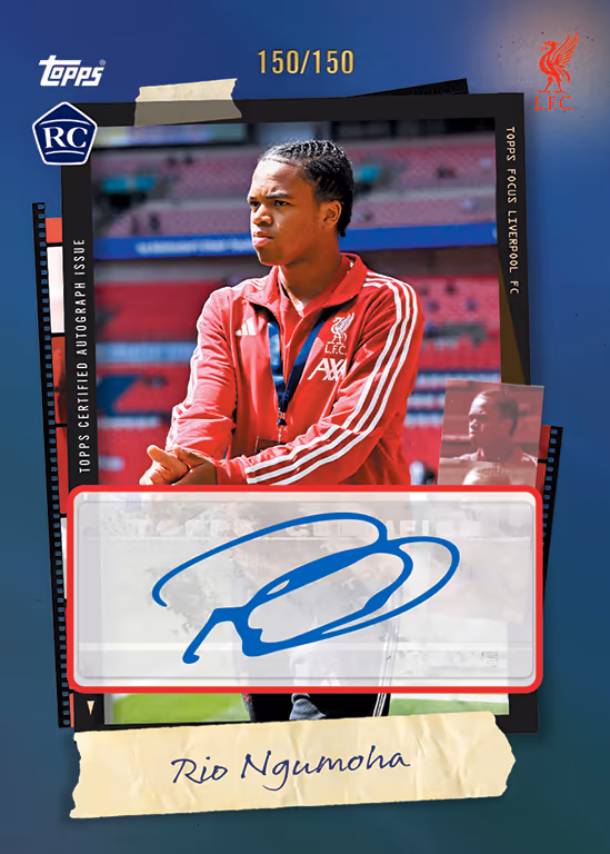 2025-26 TOPPS Focus Liverpool FC Soccer Cards Box