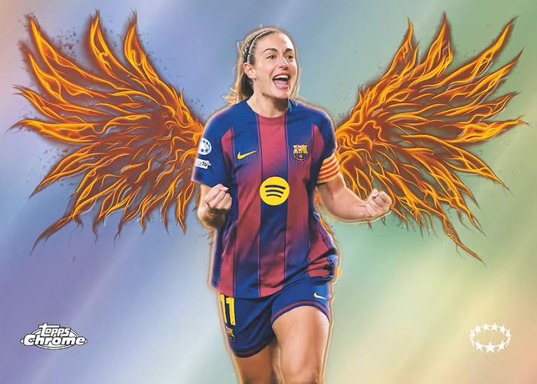 2025-26 TOPPS Chrome UEFA Women's Champions League Soccer Cards Hobby Box