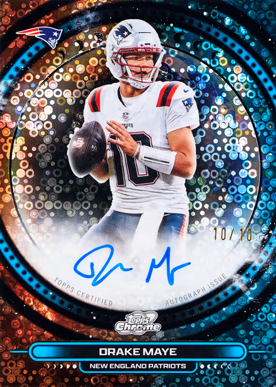 #NFLC1 Half Case Breal (4 Box) 2025 TOPPS Cosmic Chrome NFL Football Cards Hobby Box PYT