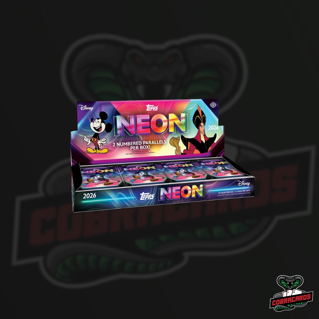 2026 Topps Disney Neon Hobby Box