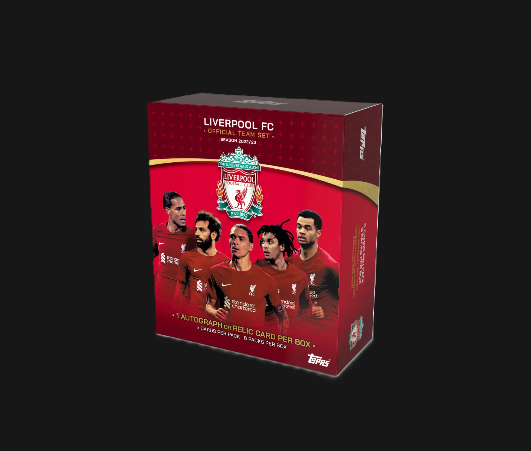 SEALED Topps 2023-24 Liverpool FC Team Set