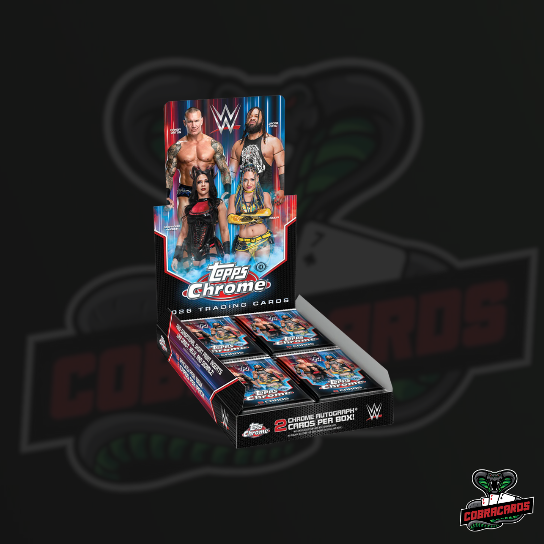 2026 Topps WWE Chrome Hobby Box
