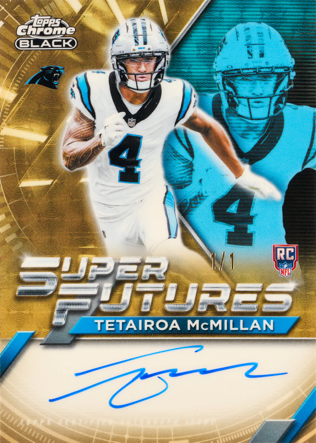 2025 Topps Chrome Black Football - Hobby Box
