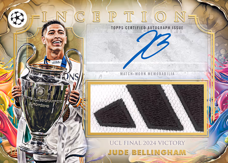 2025-26 TOPPS Inception UEFA Club Competitions Soccer Cards Hobby Box