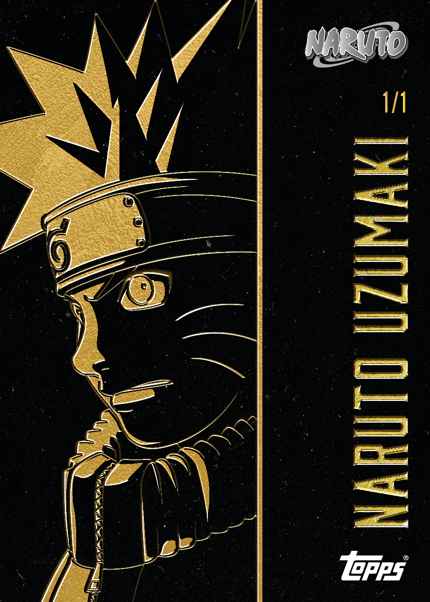 2025 Topps Naruto Nindo collection