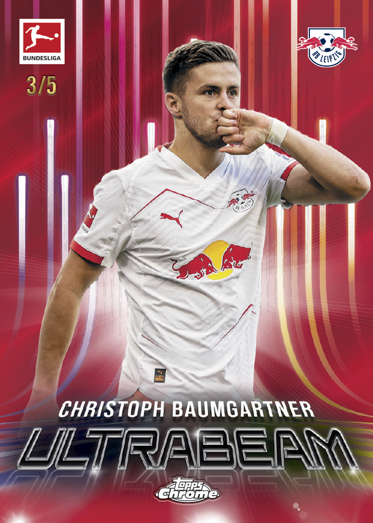2025-26 TOPPS Chrome Bundesliga Soccer Cards Value Box