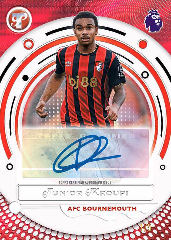 #PP8 Full Case Break (6 Box) 2025-26 TOPPS Pristine Premier League Soccer Cards Hobby Box PYT/PYP