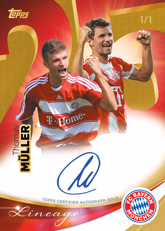 #BAYL13 Full Case Break (6 Box) 2025-26 TOPPS Lineage FC Bayern München Soccer Cards Box PYP